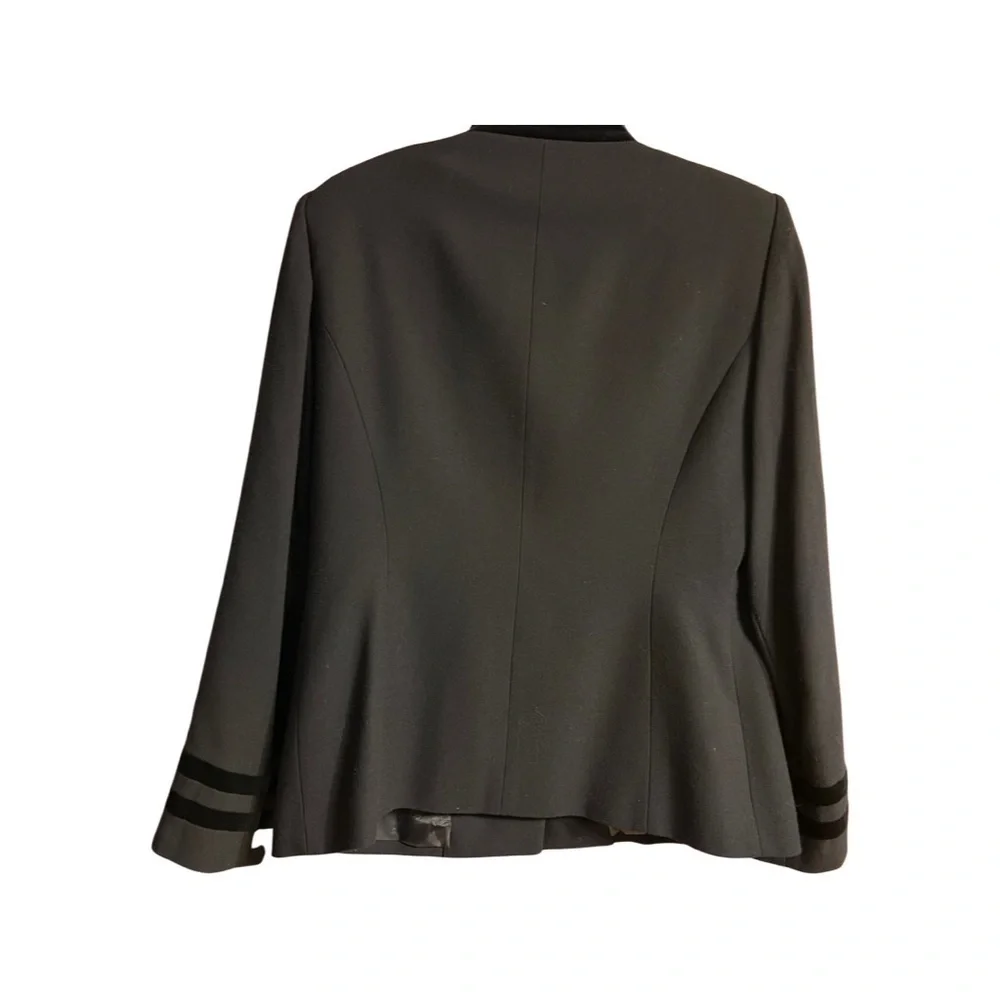 Kasper ASL Petite Navy Blue Blazer - Picture 4 of 6
